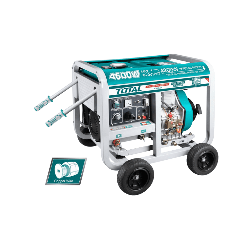 TOTAL TP446001 Diesel generator and welder