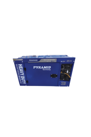 10.5Kva 3Ph Pyramid Equal Output Silent Diesel Generator with ATS – Blue Air-Cooled Heavy Duty Three Phase – Germany Technology