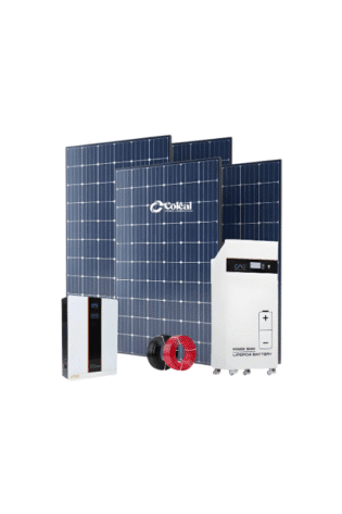 5Kw 5000Watts 5Kva One inverter-5kwh One lithium Battery Solar Kit