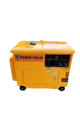 Power Italia 7.5Kva Silent Diesel Generators Single Phase