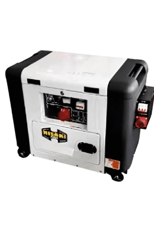 12.5Kva Hisaki Diesel Silent Generator 3Phase Heavy Duty with ATS