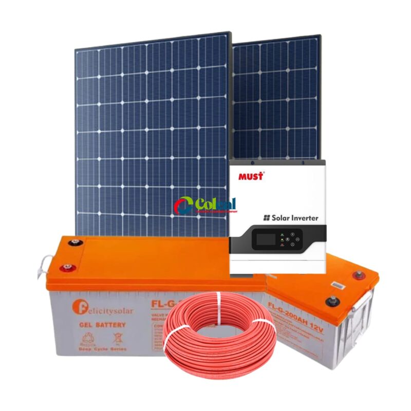 3Kw 3000watts 3Kva Felicity Solar Kit