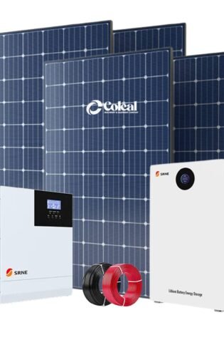 5Kw 5000watts 5Kva Srne Lithium Solar kit-5Kwh Srne Hybrid Inverter