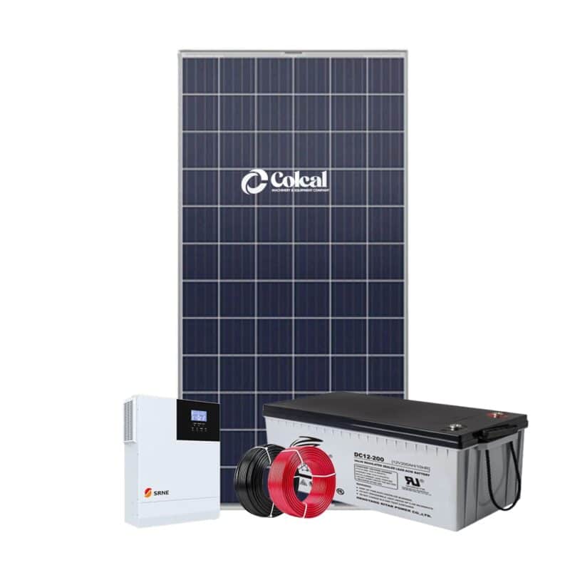 1kw 1000watts 1Kva Srne-Ritar Solar system Kit