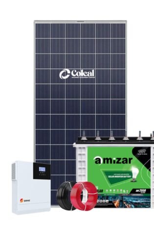 1kw 1000watts 1kva Srne-Amizar Tubular Solar System Kit