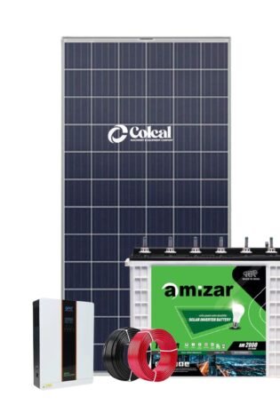 1Kw 1000watts 1Kva One Hybrid Inverter-Amizar Tubular Solar System Kit