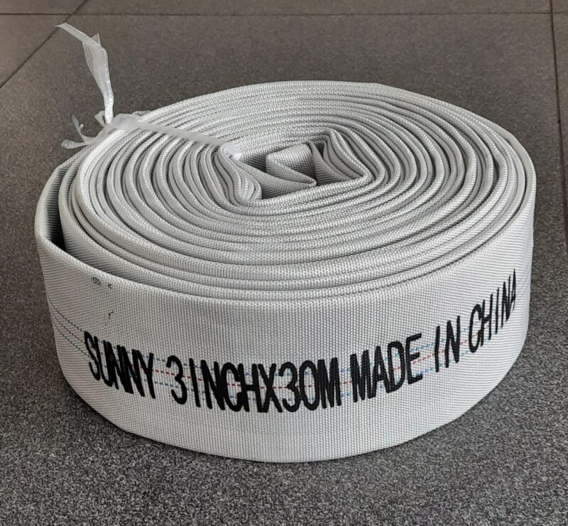 Canvas Delivery pipe 3 inches by 30 metres