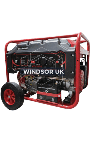Windsor UK 7.5kva Petrol Generator Electric Key Start