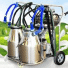Aico Double Barrels Portable Cow Milking