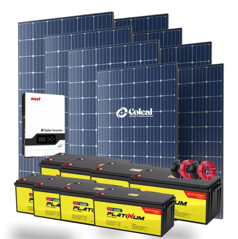 10kw 10000watts 10kva Must-Platinum Lithium Solar System kit