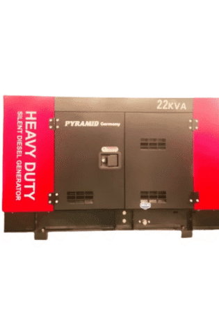22Kva Pyramid 4 Cylinder Water Cooled Diesel Silent Generator with ATS 3Phase