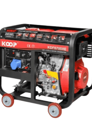 6Kw(7.5kva)Koop open type 3 phase diesel generator