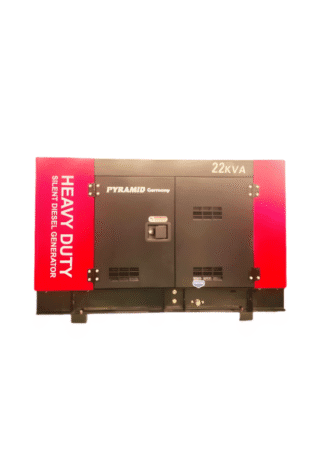 22Kva Pyramid 4 Cylinder Water Cooled Diesel Silent Generator with ATS 3Phase