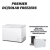 150litres Dc Premier Solar Chest Freezer