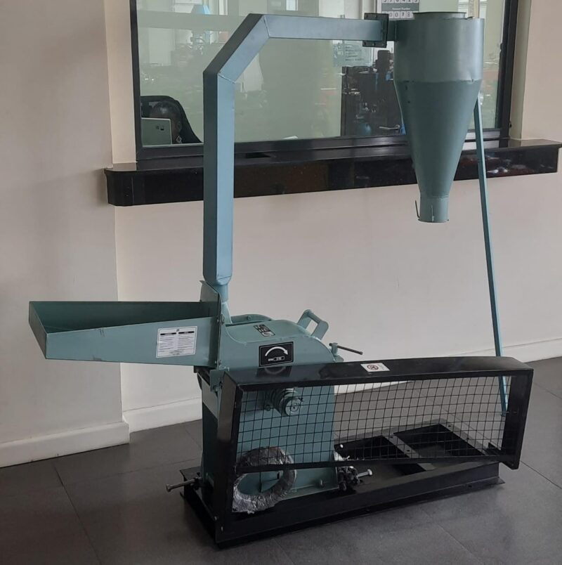GM25 India Posho mill in big complete with Cyclone, Guard and Base Frame