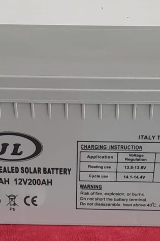 JL-200AH Deep Cycle Solar Battery 200 AMPS