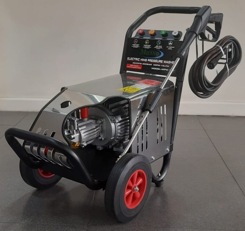 MPW700 Milano Italia Electric Pressure Washer 3hp 3600psi