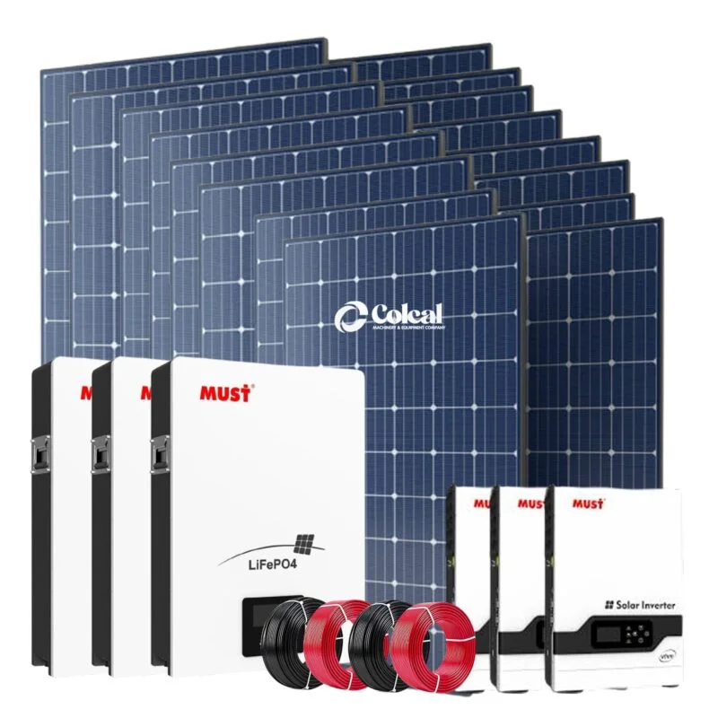 30kw 30000watts 30kva Must Lithium Solar System Kit