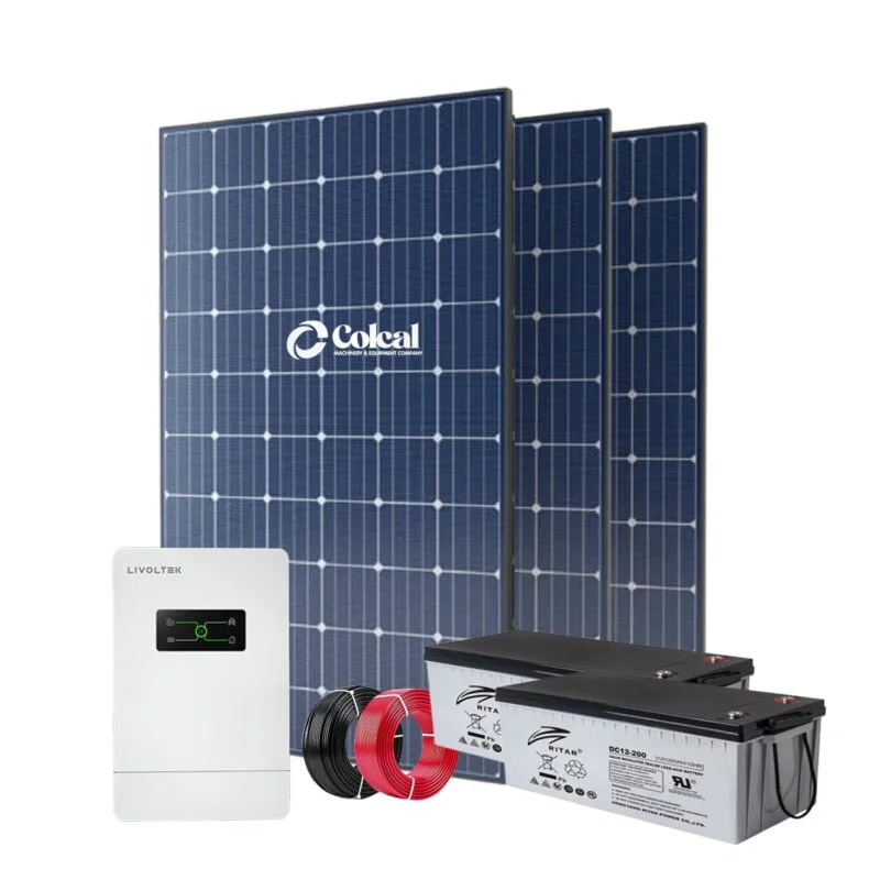 3kw 3000watts 3kva Livoltek-Ritar Gel solar system kit