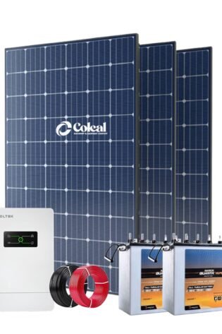 3kw 3000watts 3kva Livoltek- Amaron Tubular Solar System Kit