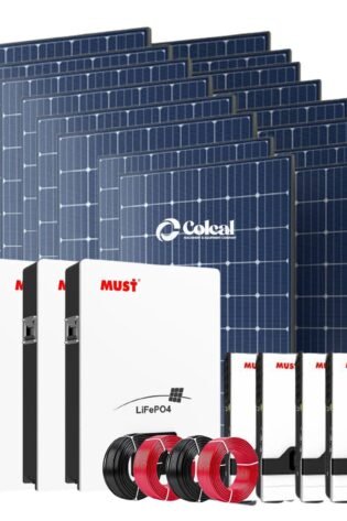 40Kw 40000watts 40Kva Must -Must Lithium Solar System Kit