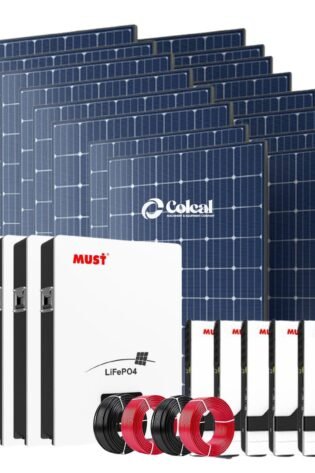 50Kw 50000Watts 50Kva Must-Must Lithium Solar System Kit