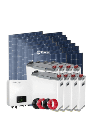 30kwh 30000watts 30kva Livoltek Lithium Solar System Kit