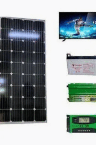 120W SOLARPEX Full Kit System + FREE 32" FULL HD Digital TV