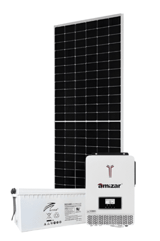 1Kw Solar Kit - 1000w 12v - Amizar