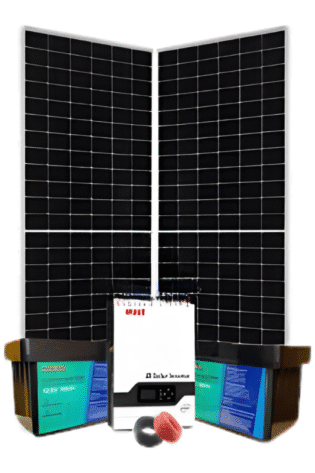 2.2Kw Lithium Solar Kit 2200w - Alltop 100ah Lithium Must Inverter