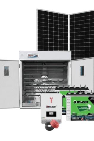 2Kw Amizar Solar Kit 2000w - Tubular Battery Hybrid Inverter