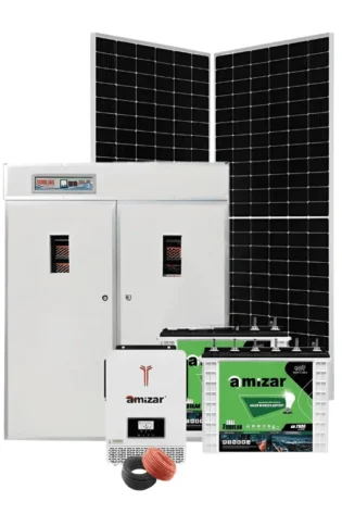 3580 Eggs Incubator + 3Kw Amizar Solar Kit 3000w - Tubular Battery Hybrid Inverter