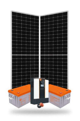 3Kw Solar Kit - 3000w 24v - Felicity Gel Batteries