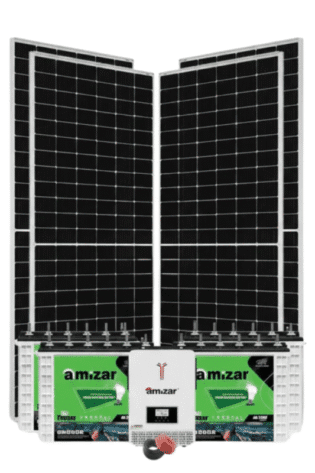 3Kw Solar Kit - 3000w 24v - Amizar Tubular Infinisolar