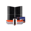 5Kw Felicity Solar Kit - 50" Smart TV -Hybrid Inverter Gel Batteries - 5000w 48v