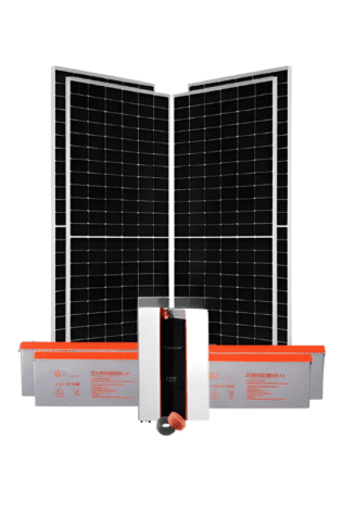 5Kw Felicity Solar Kit - Hybrid Inverter Gel Batteries - 5000w 48v