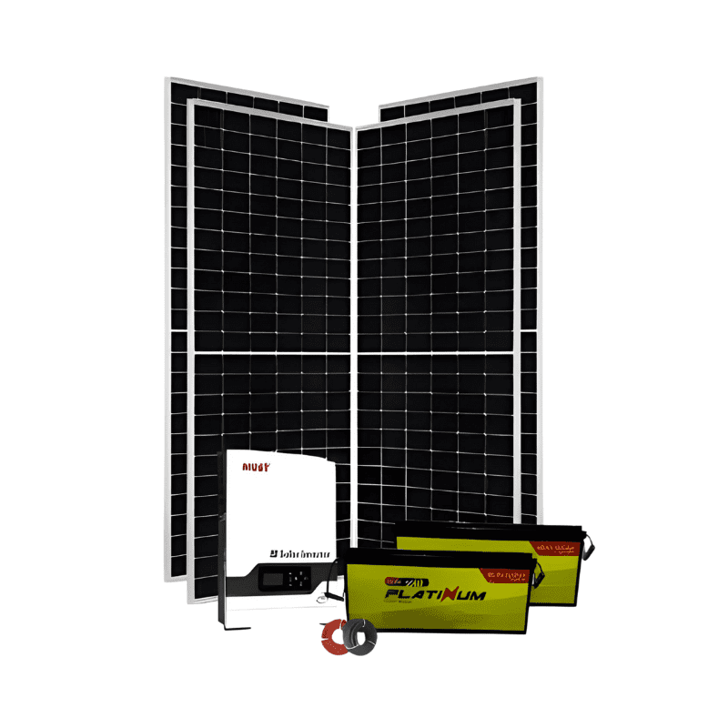 5Kw Lithium Solar Kit – Jinko Panels Lithium Battery Must Inverter ...
