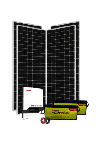 5Kw Lithium Solar Kit - Jinko Panels Lithium Battery Must Inverter 5000w 48v Kit