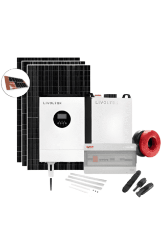 5Kw Livoltek Solar Kit - Residential Off-Grid Inverter Low-Voltage Battery Single Phase Battery Storage System