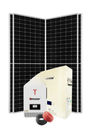 5.5Kw Amizar Lithium Solar Kit - 5000w 48v - Power Your World Sustainably!