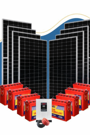 5kw 5000watts Jinko Must Hybrid Inverter Ceil Tubular Battery Super Solar Kit