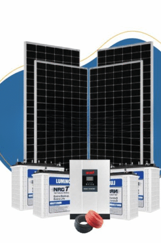 5kw Jinko Must Hybrid Inverter Luminous Tubular Battery Super Solar Kit