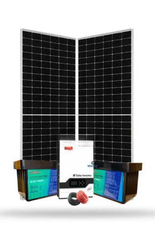 2.2Kw Lithium Solar Kit 2200w - Alltop 100ah Lithium Must Inverter