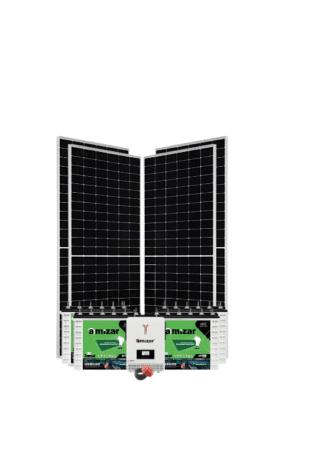 5.5Kw Amizar Solar Kit - Tubular Battery Hybrid Inverter