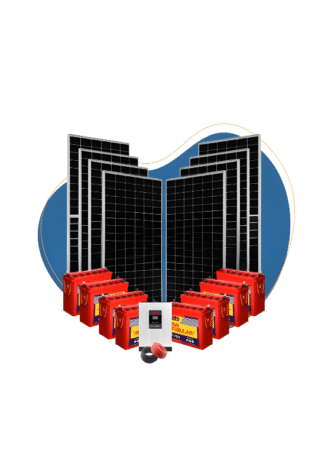 5kw 5000watts Jinko Must Hybrid Inverter Ceil Tubular Battery Super Solar Kit