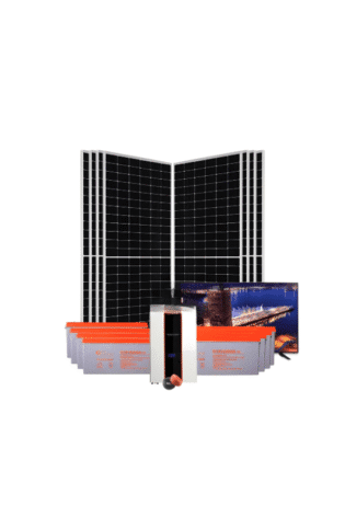 5Kw Felicity Solar Kit - 43" Smart TV -Hybrid Inverter Gel Batteries - 5000w 48v