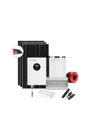 5Kw Livoltek Solar Kit - Residential Off-Grid Inverter Low-Voltage Battery Single Phase Battery Storage System