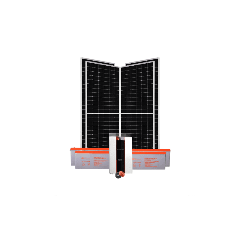 6Kw Felicity Solar Kit - Hybrid Inverter Gel Batteries - 6000w 48v