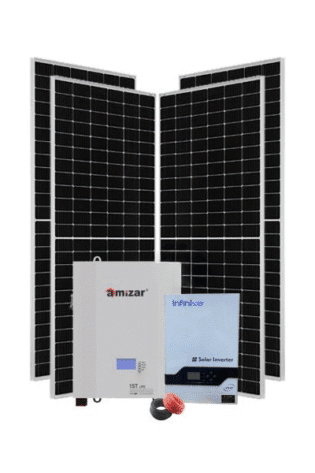 5Kw Lithium Solar Kit - Amizar Infinisolar 5000w 48v