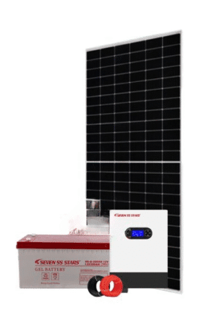 1.6Kw Seven Stars Solar Kit - 1600w 12v